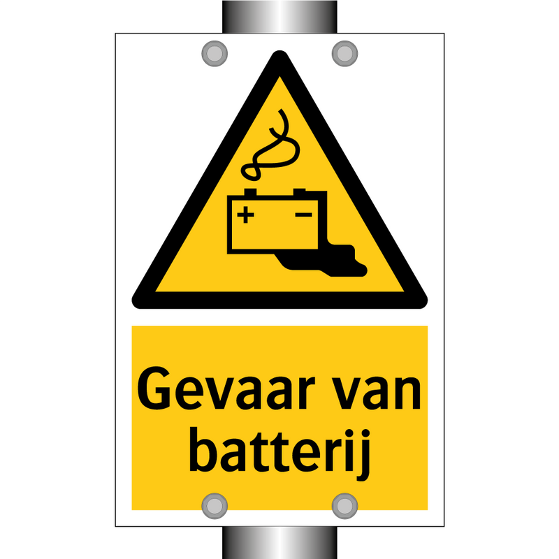 Gevaar van batterij
