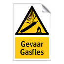 Gevaar Gasfles