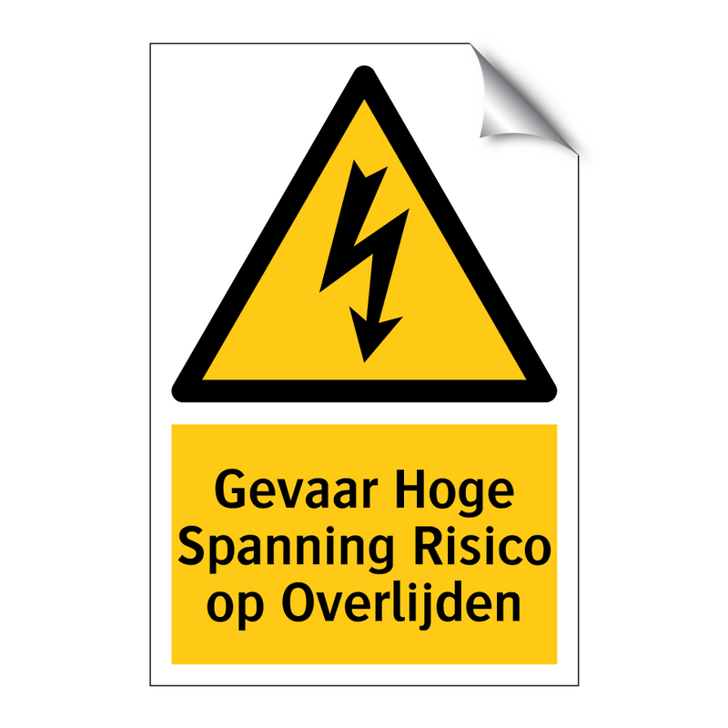 Gevaar Hoge Spanning Risico op Overlijden
