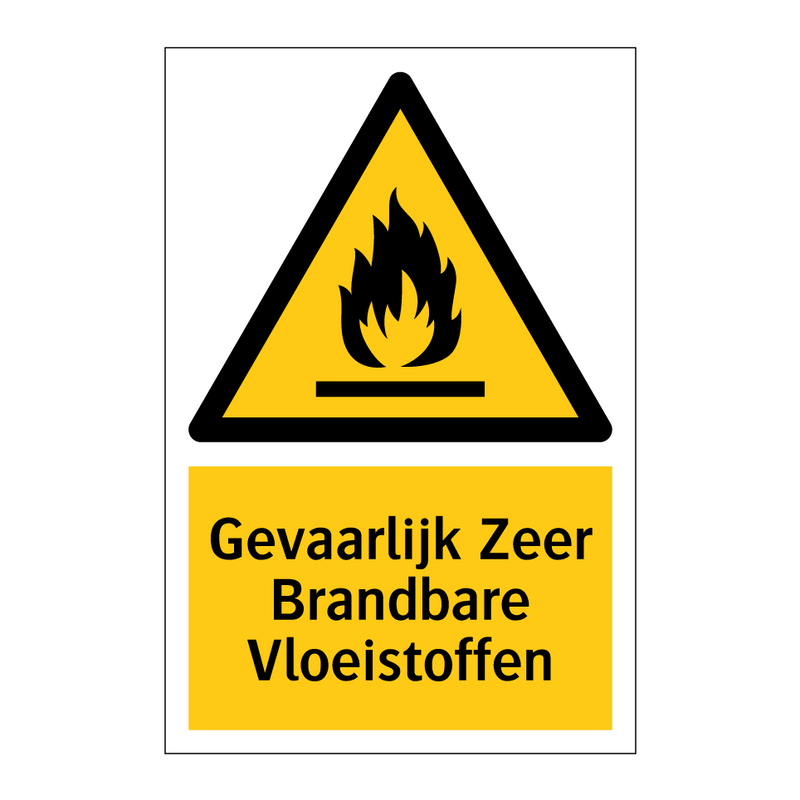 Gevaarlijk Zeer Brandbare Vloeistoffen