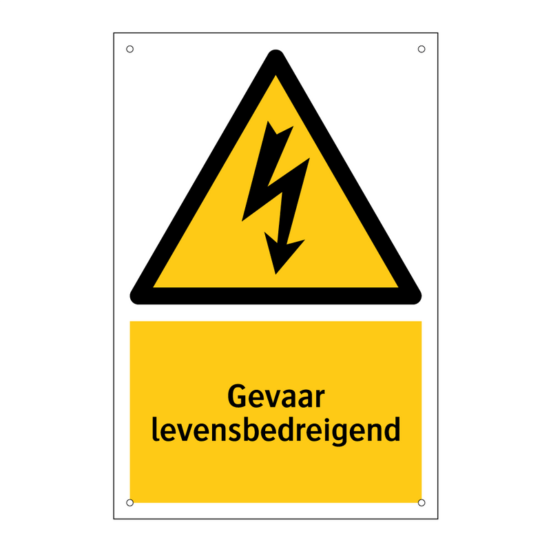 Gevaar levensbedreigend