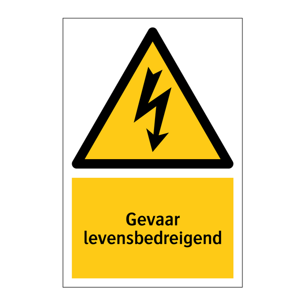 Gevaar levensbedreigend