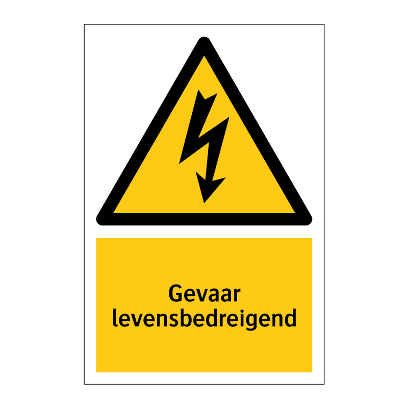 Gevaar levensbedreigend