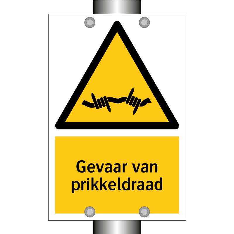 Gevaar van prikkeldraad