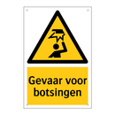 Gevaar voor botsingen