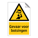 Gevaar voor botsingen