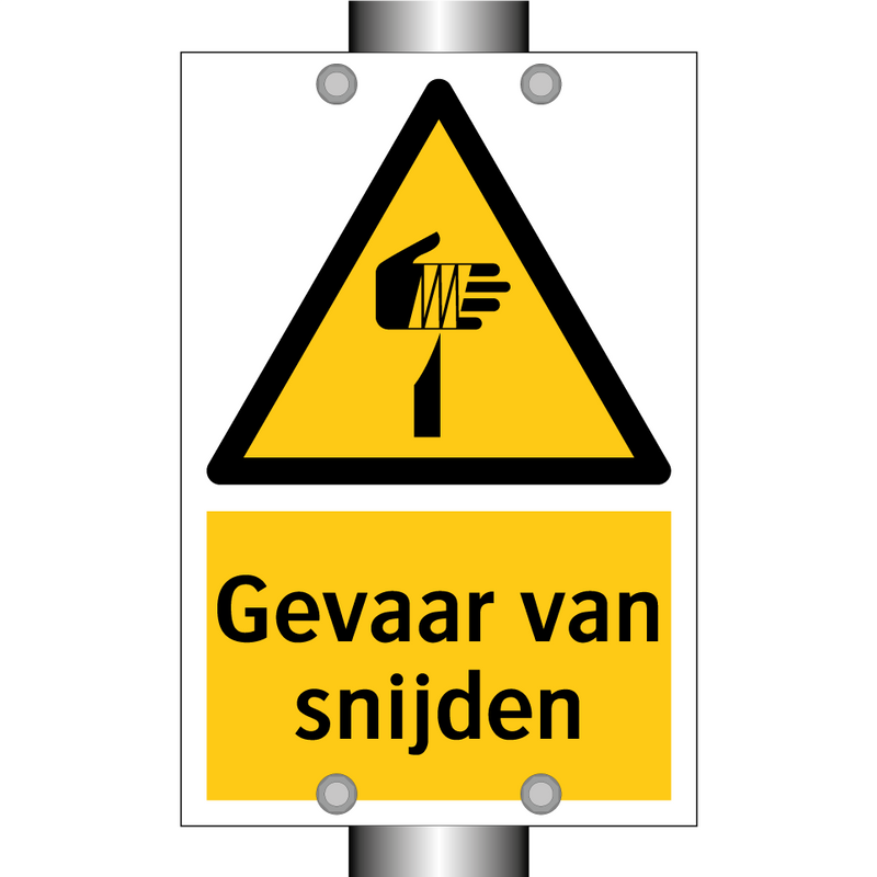 Gevaar van snijden