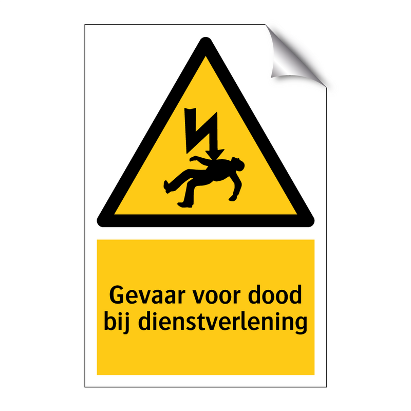 Gevaar voor dood bij dienstverlening