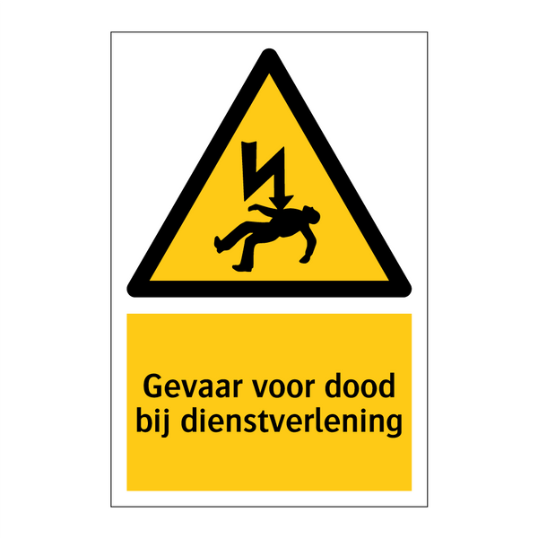Gevaar voor dood bij dienstverlening
