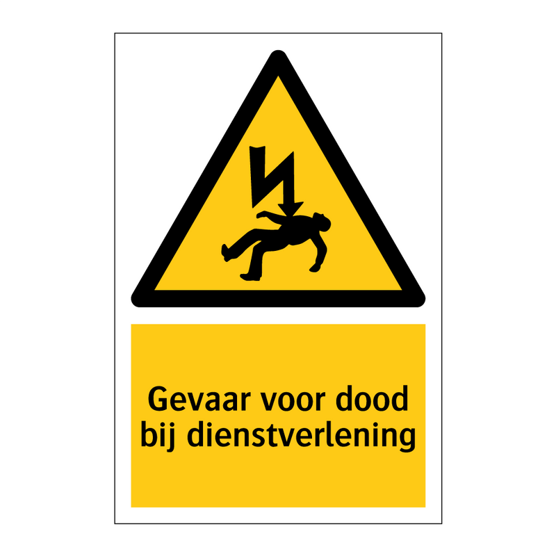 Gevaar voor dood bij dienstverlening