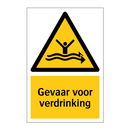 Gevaar voor verdrinking