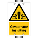 Gevaar voor insluiting