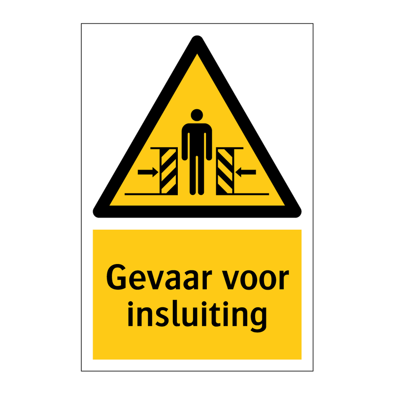 Gevaar voor insluiting