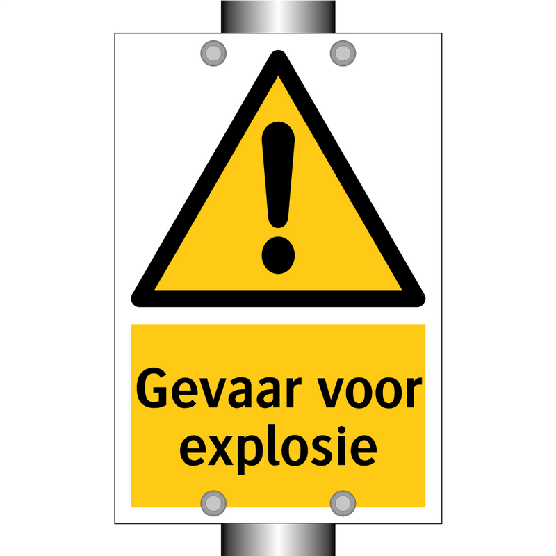 Gevaar voor explosie