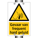 Gevaar van frequent hard geluid