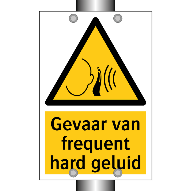 Gevaar van frequent hard geluid