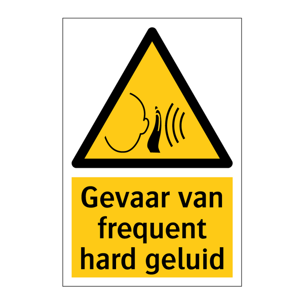 Gevaar van frequent hard geluid