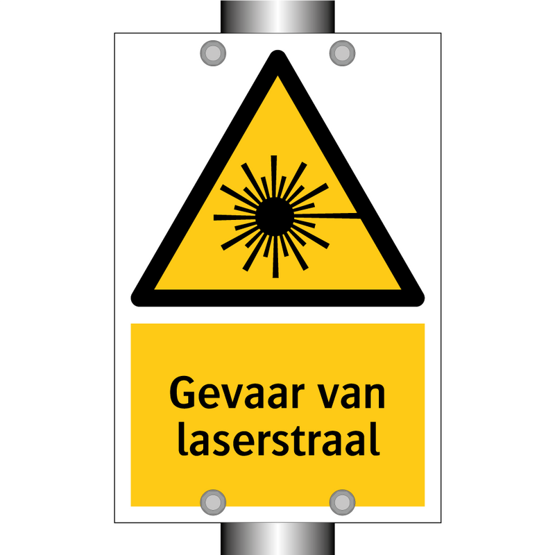 Gevaar van laserstraal