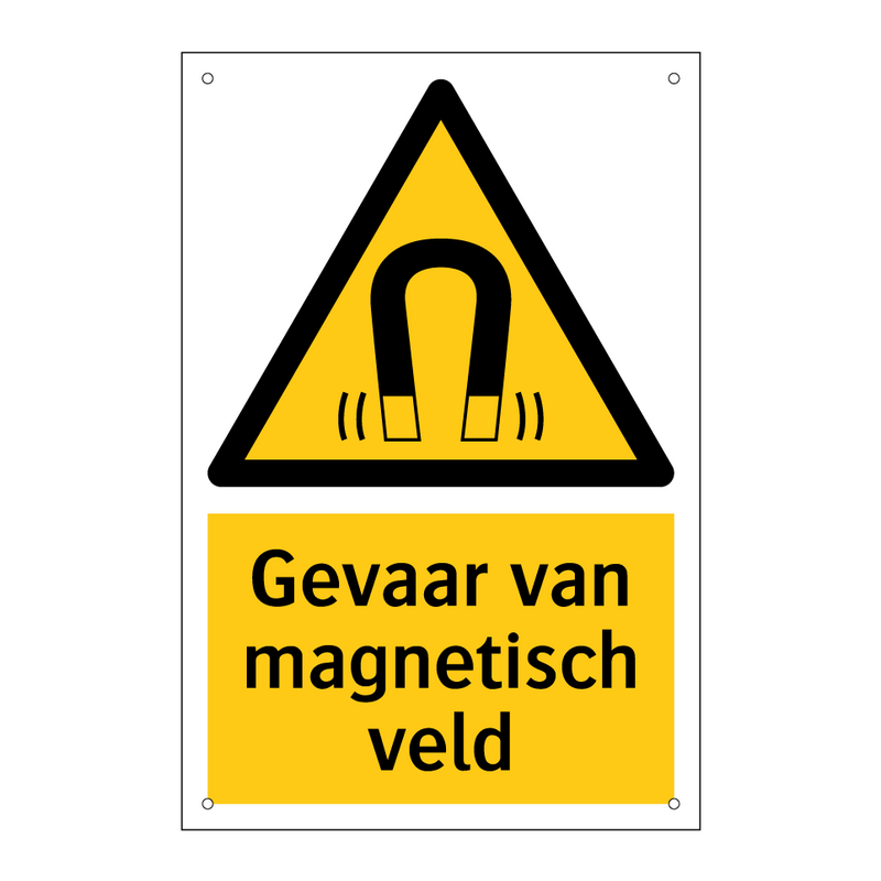 Gevaar van magnetisch veld