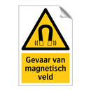 Gevaar van magnetisch veld
