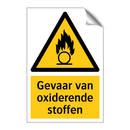 Gevaar van oxiderende stoffen