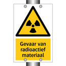 Gevaar van radioactief materiaal