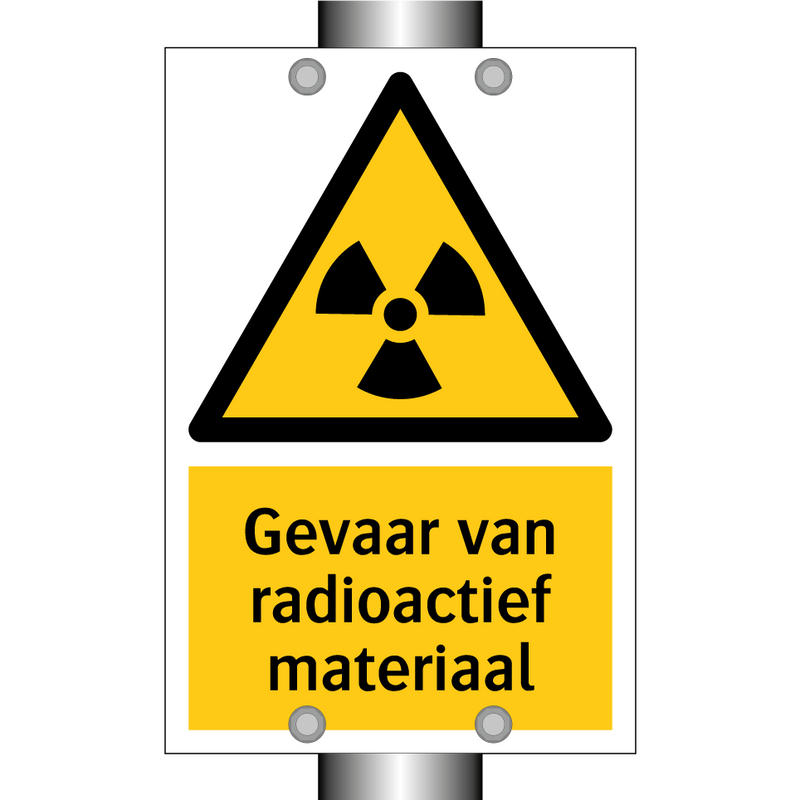 Gevaar van radioactief materiaal