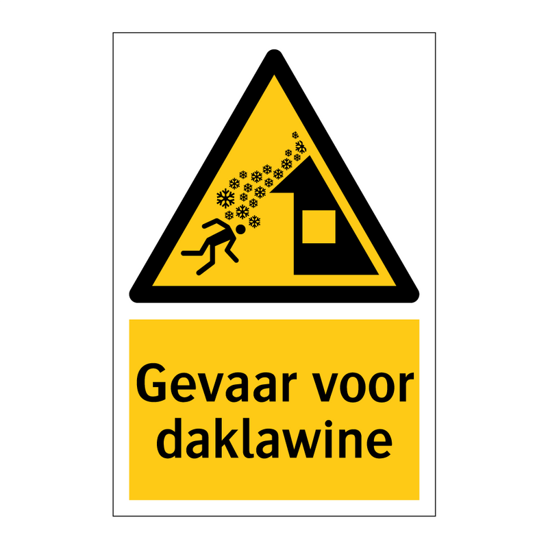 Gevaar voor daklawine