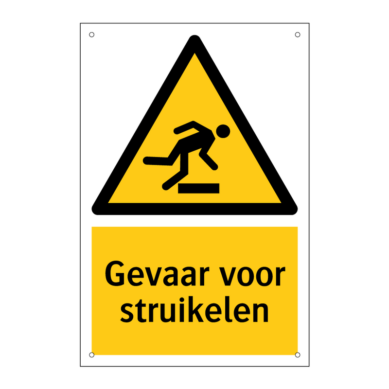 Gevaar voor struikelen