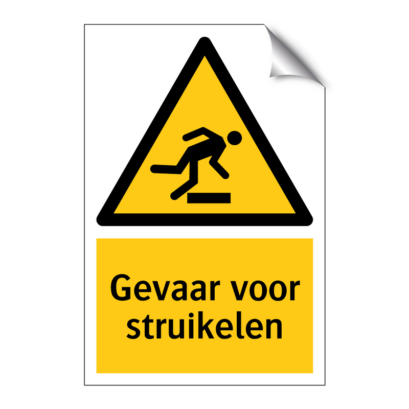 Gevaar voor struikelen