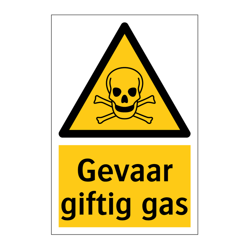 Gevaar giftig gas