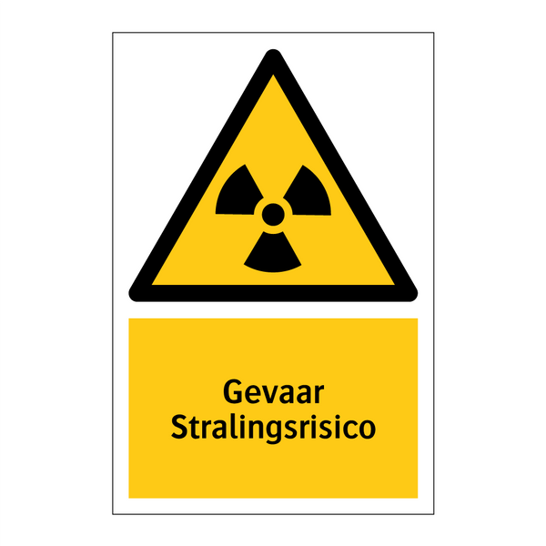 Gevaar Stralingsrisico
