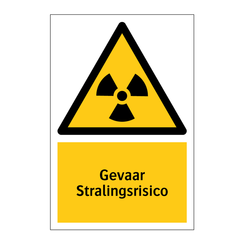 Gevaar Stralingsrisico