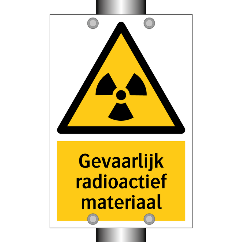 Gevaarlijk radioactief materiaal
