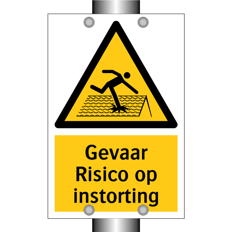 Gevaar Risico op instorting