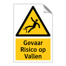 Gevaar Risico op Vallen