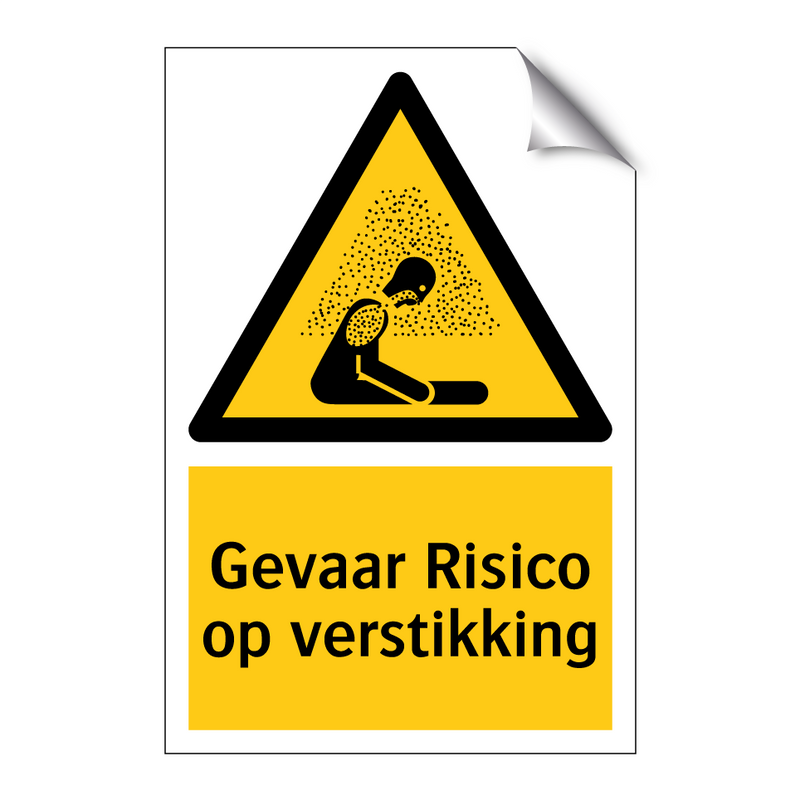 Gevaar Risico op verstikking