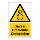 Gevaar Draaiende Onderdelen