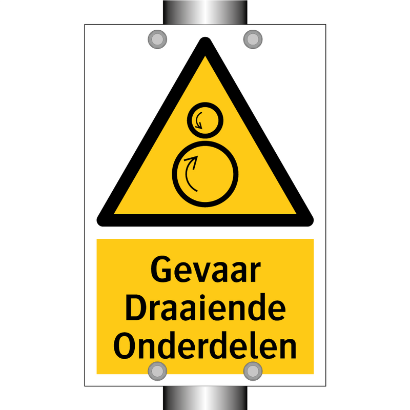 Gevaar Draaiende Onderdelen