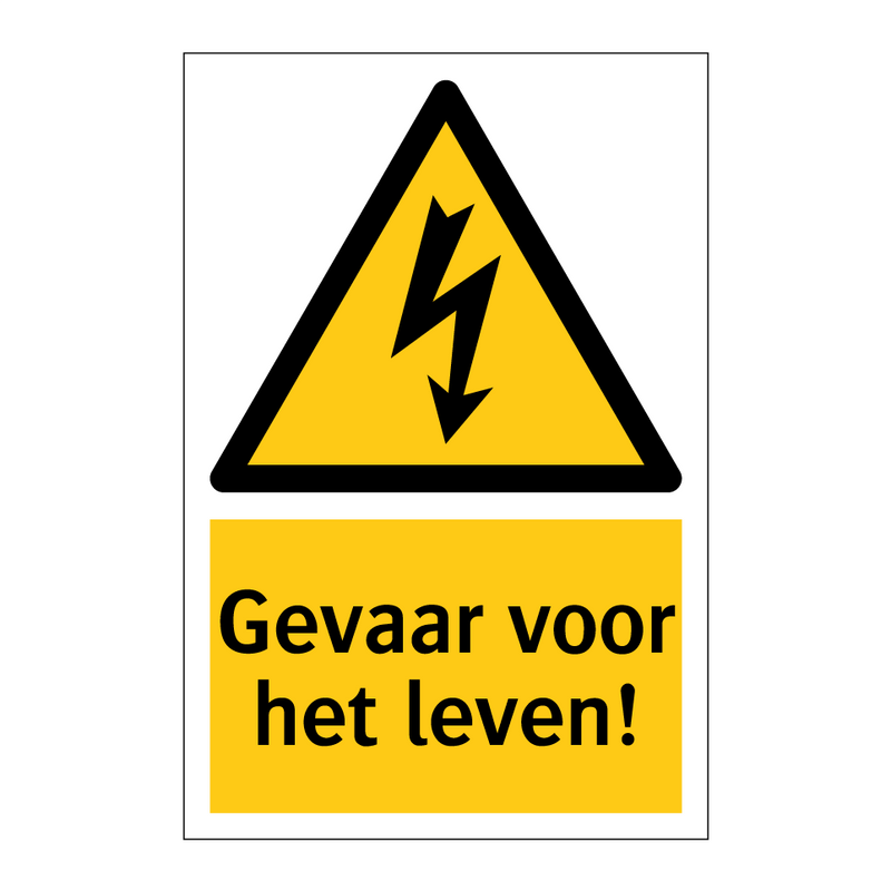 Gevaar voor het leven!