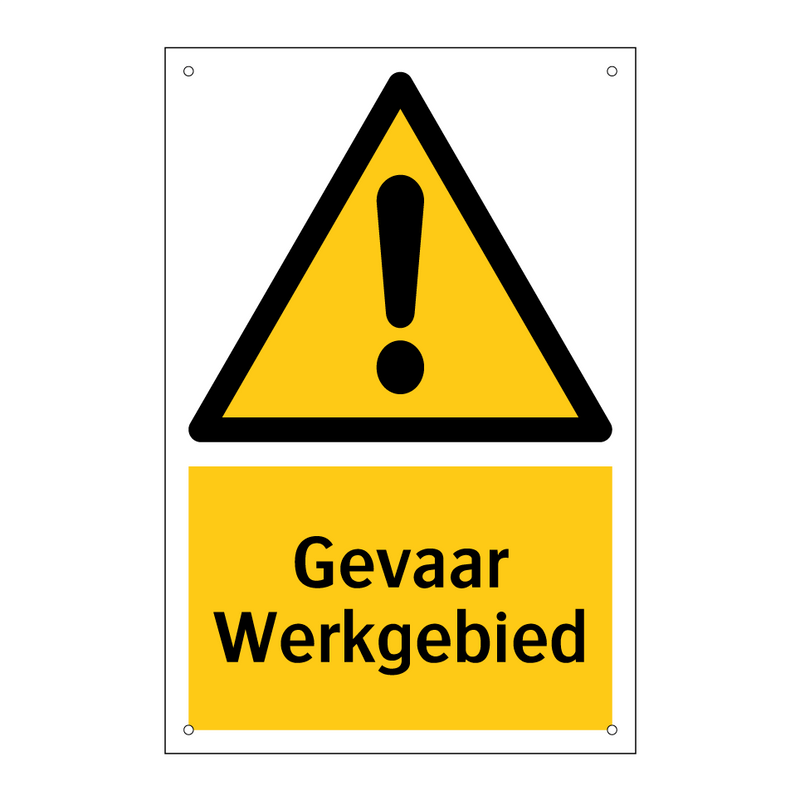 Gevaar Werkgebied