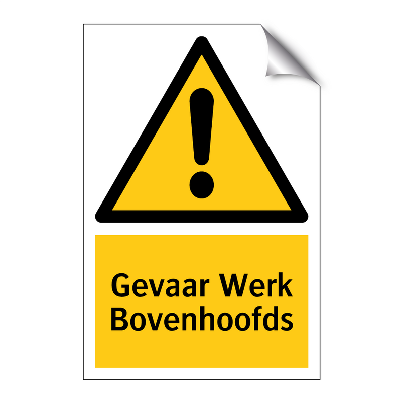 Gevaar Werk Bovenhoofds