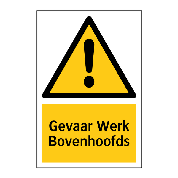 Gevaar Werk Bovenhoofds