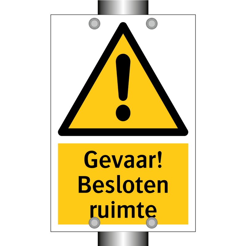 Gevaar! Besloten ruimte
