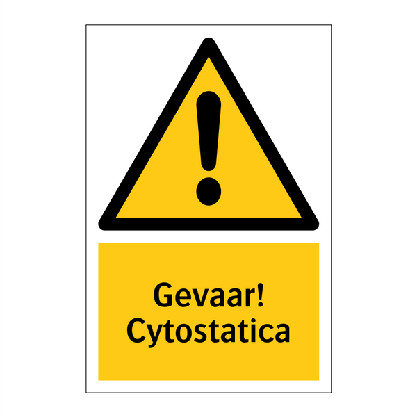 Gevaar! Cytostatica
