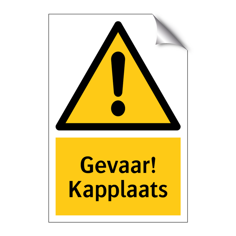 Gevaar! Kapplaats