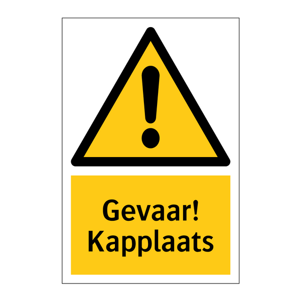 Gevaar! Kapplaats