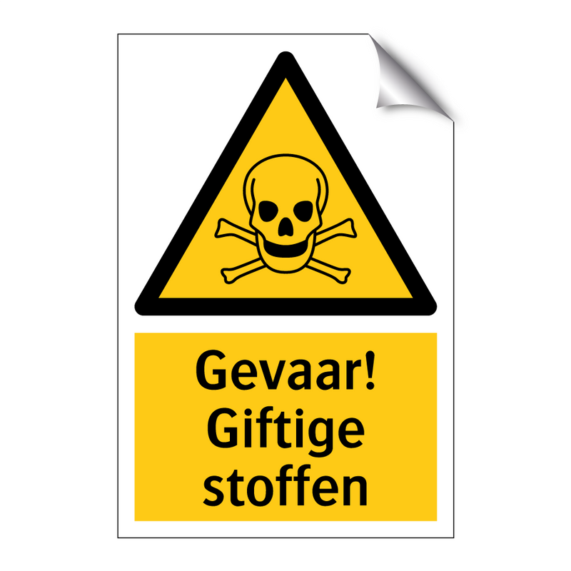 Gevaar! Giftige stoffen