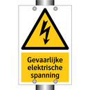 Gevaarlijke elektrische spanning