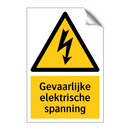 Gevaarlijke elektrische spanning